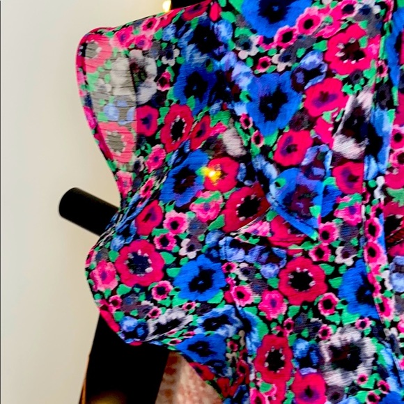 Floral Ruffle Shirt - Picture 3 of 3